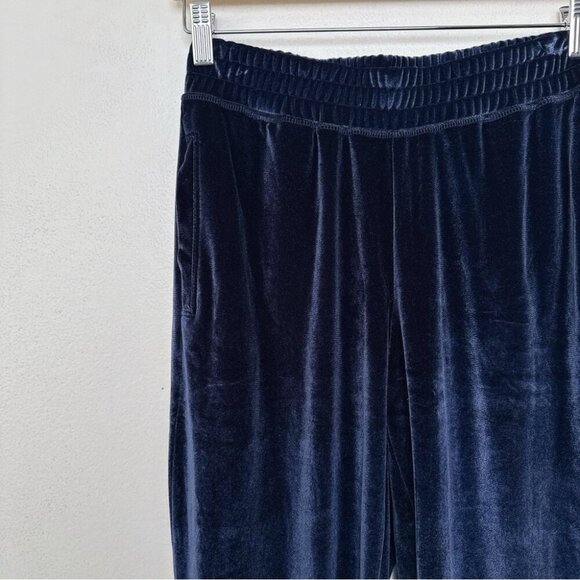 Fabletics Womens Xsmall Velour Blue Jogger - Picture 4 of 15